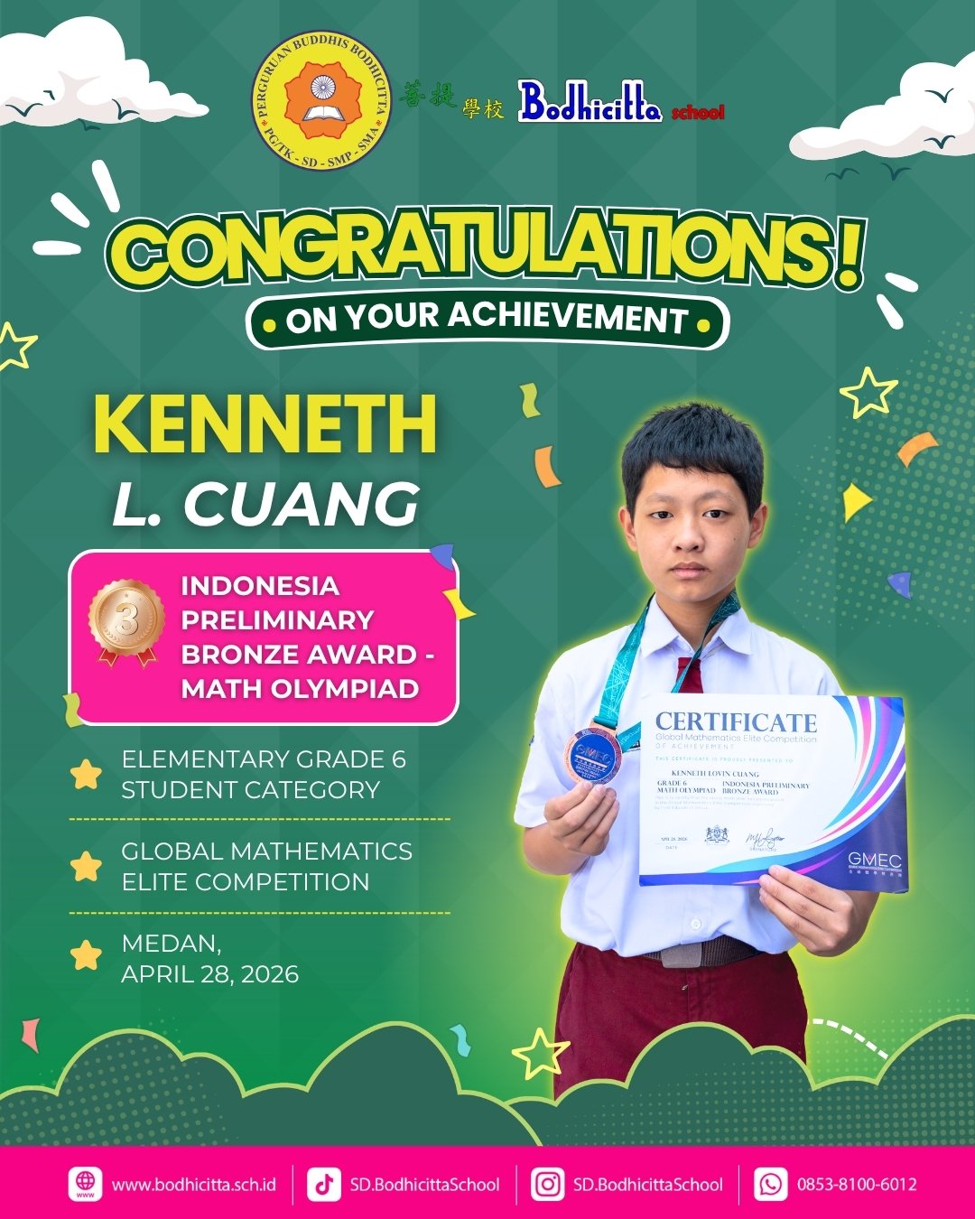 Kenneth L. Cuang - GMEC Bronze Award